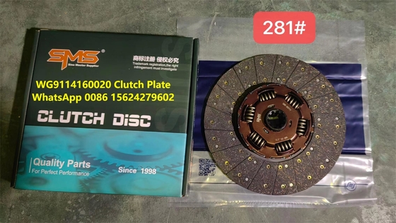 WG9114160020 HOWO Truck Parts Clutch Driven Disc Plate  Assembly