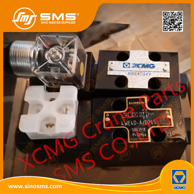 Buy QY25 QY50 4WE4D 24V XCMG Crane Solenoid Valve 17*5*3.5CM online manufacture
