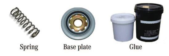 Customized Filters Raw Material Spring ISO9001 For Filters Machines