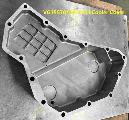 Oil Radiator Cover VG1557010014 HOWO Truck Parts