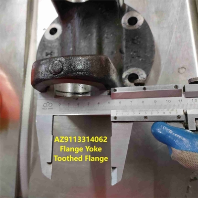 AZ9113314062 Shacman Truck Spare Parts Toothed Flange Yoke 57X152