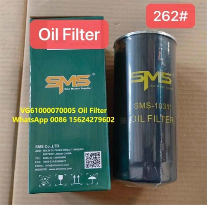 Auto Oil Filter VG61000070005 HOWO Truck Parts Diesel Fuel Water Separator Filter