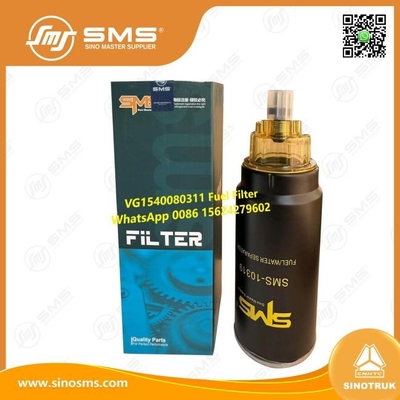 Diesel Fuel Filter VG1540080311 HOWO Truck Parts Fuel Water Separator Assembly
