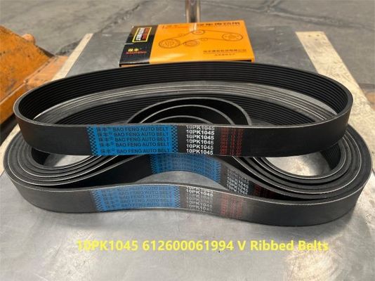 10PK1045 612600061994 Howo Truck Parts V Ribbed Belts