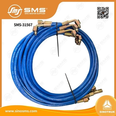 Cab Lift Pipe DZ1643820011/13/06/8200/0005 SHACMAN Truck Parts SMS Hydraulic Hose Assembly