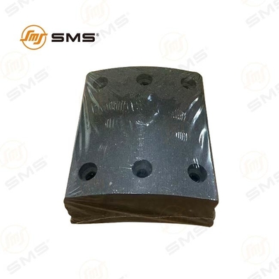 Brake Lining WG9100440027 Front Brake Pad Sinotruk HOWO Truck Parts 6 Holes